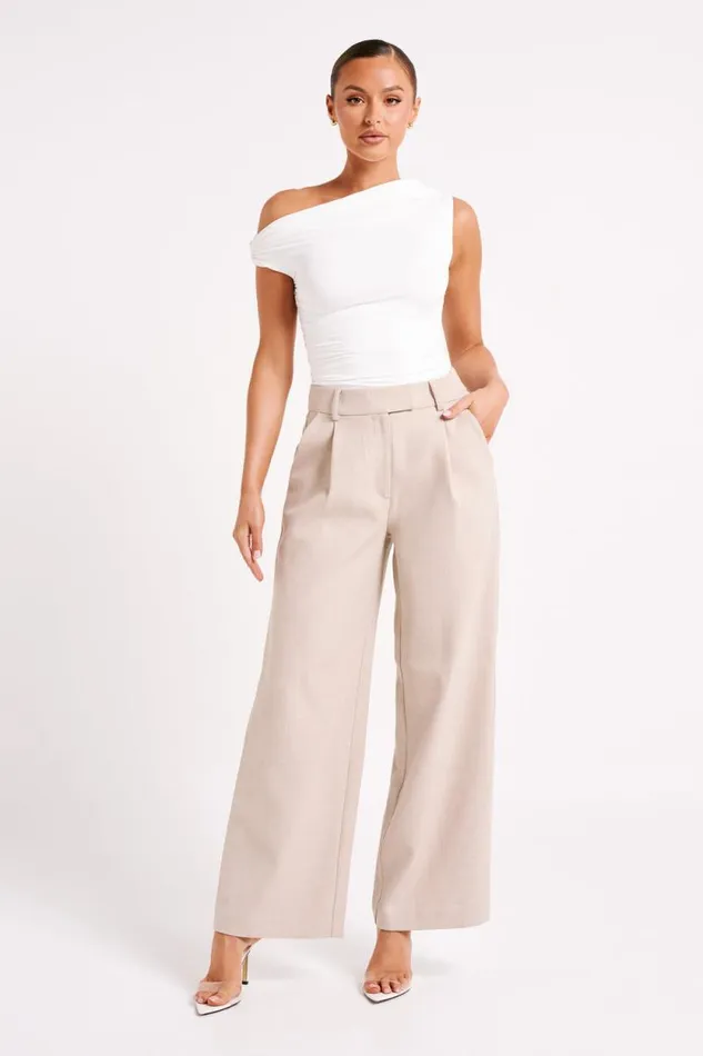 Women Meshki Tops Alayna Recycled Nylon Ruched Top 8211 White