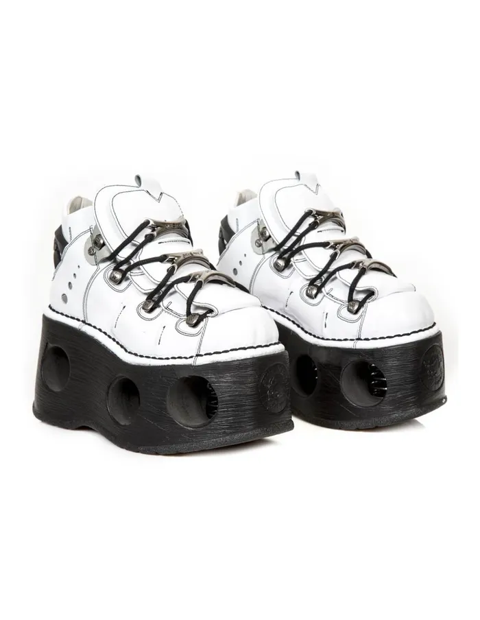 Women Metallic M106C87 New Rock High Heels