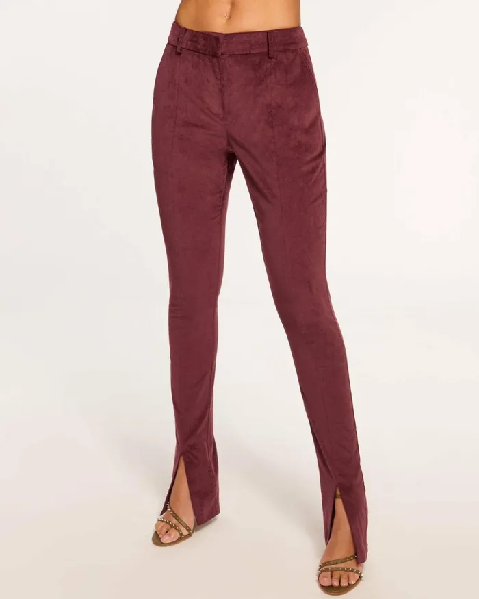 Women Miriam SplitHem Pant Cabernet Ramy Brook Pants