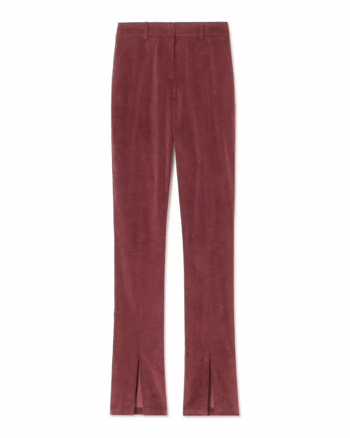 Women Miriam SplitHem Pant Cabernet Ramy Brook Pants Women Miriam SplitHem Pant Cabernet Ramy Brook Pants