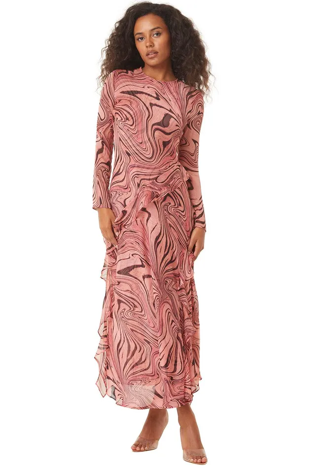 Women MISA Los Angeles Dresses ARI DRESS Feeling Groovy