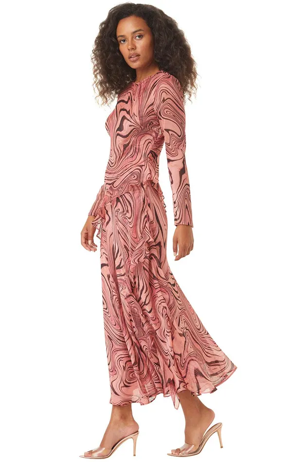 Women MISA Los Angeles Dresses ARI DRESS Feeling Groovy