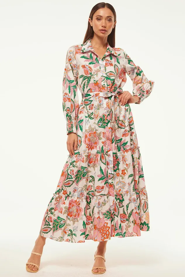 Women MISA Los Angeles Dresses ESME DRESS Casablanca Floral