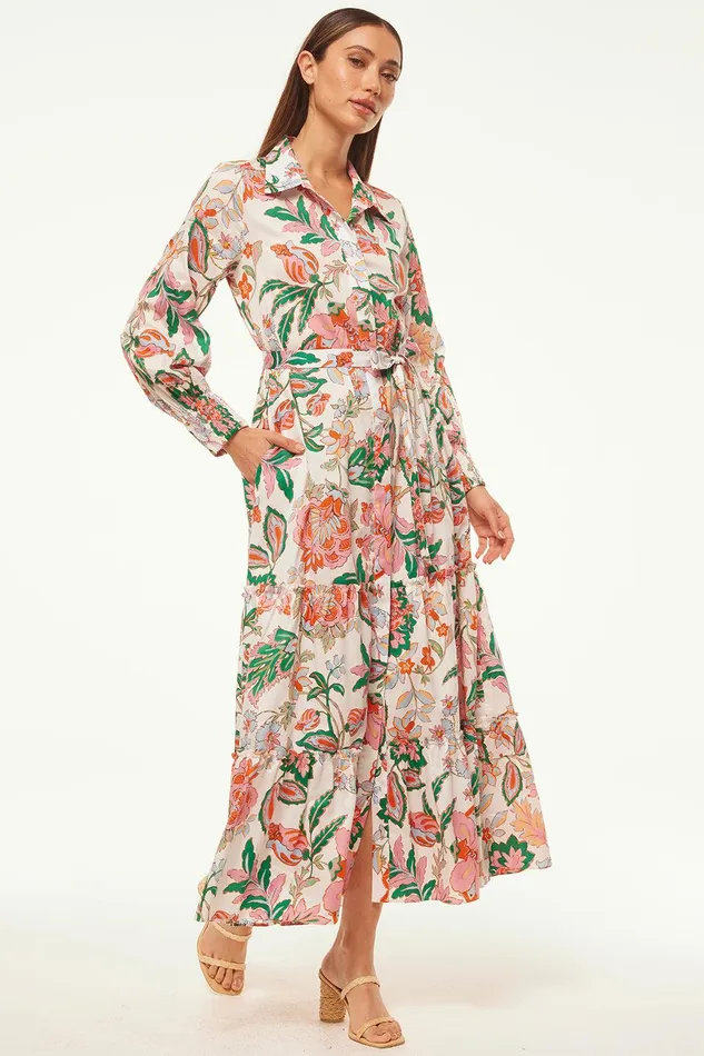Women MISA Los Angeles Dresses ESME DRESS Casablanca Floral