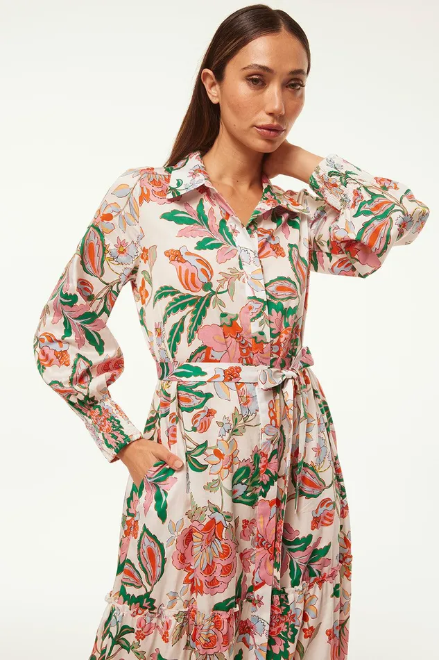 Women MISA Los Angeles Dresses ESME DRESS Casablanca Floral