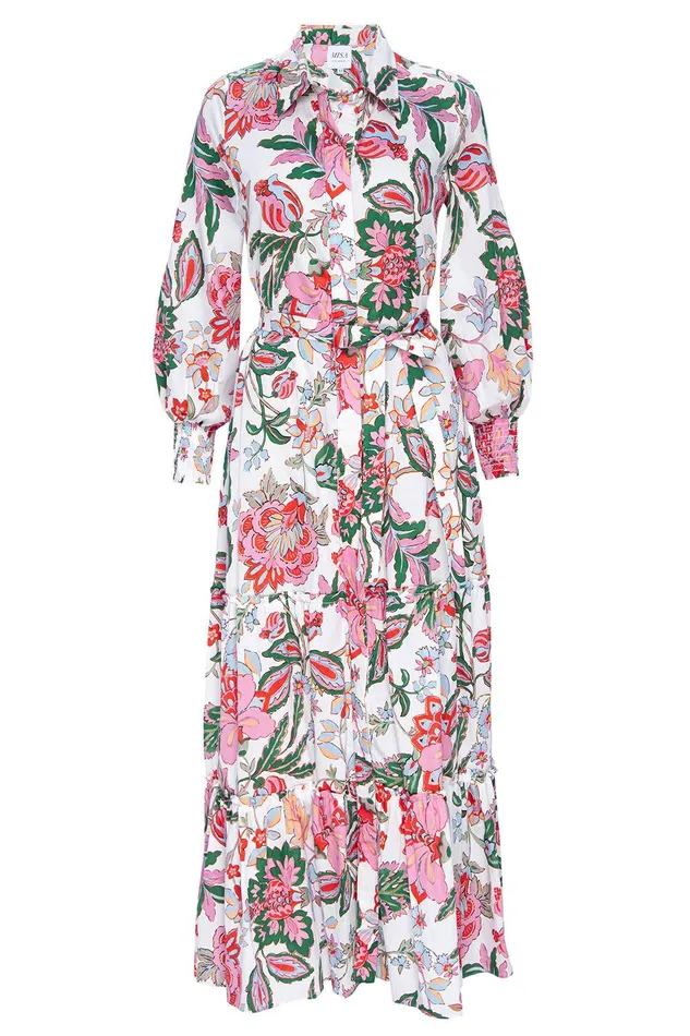 Women MISA Los Angeles Dresses ESME DRESS Casablanca Floral