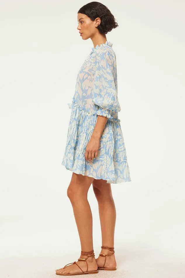 Women MISA Los Angeles Dresses NITA DRESS Patmos Sky