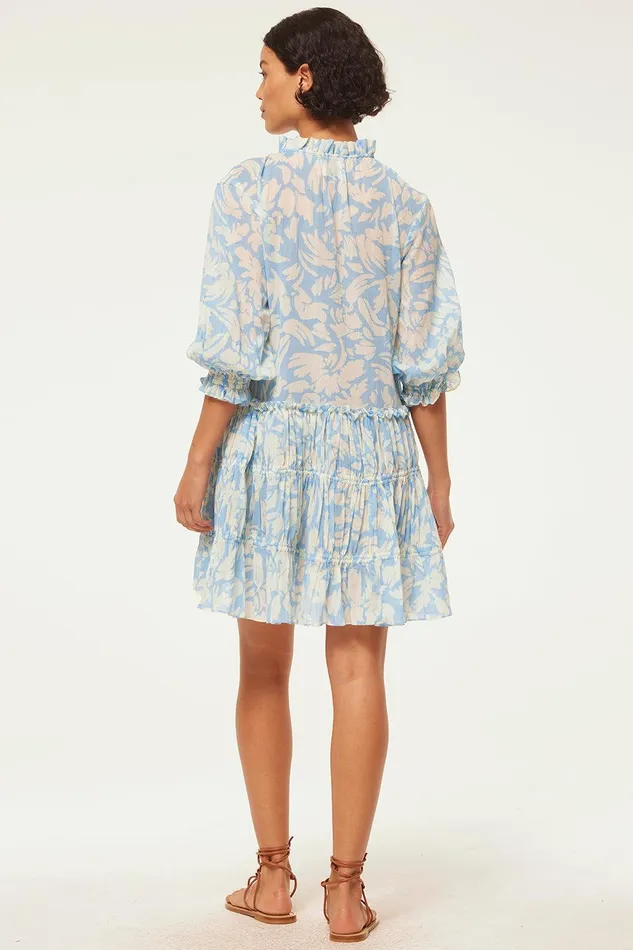 Women MISA Los Angeles Dresses NITA DRESS Patmos Sky