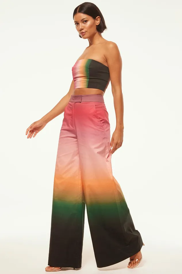 Women MISA Los Angeles Matching Sets CANDY BANDEAU Parchment
