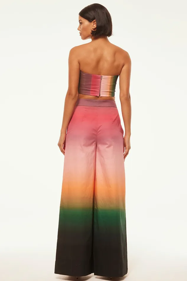 Women MISA Los Angeles Matching Sets CANDY BANDEAU Parchment