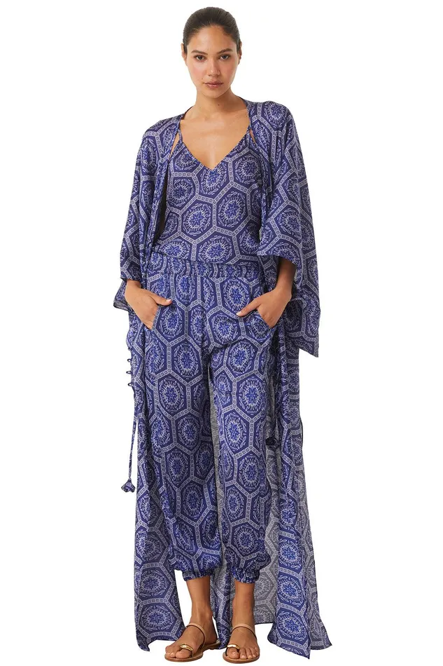 Women MISA Los Angeles Matching Sets SAYA CAMI TOP Lapis Tile