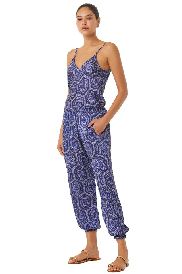 Women MISA Los Angeles Matching Sets SAYA CAMI TOP Lapis Tile