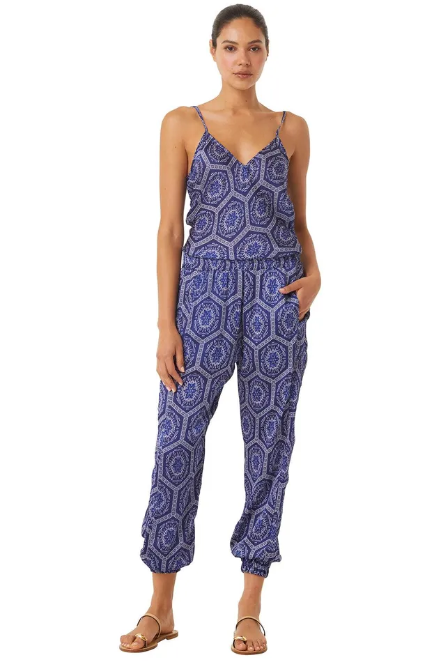 Women MISA Los Angeles Matching Sets SAYA CAMI TOP Lapis Tile