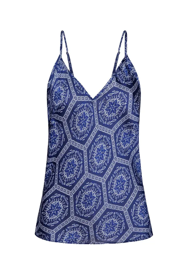 Women MISA Los Angeles Matching Sets SAYA CAMI TOP Lapis Tile