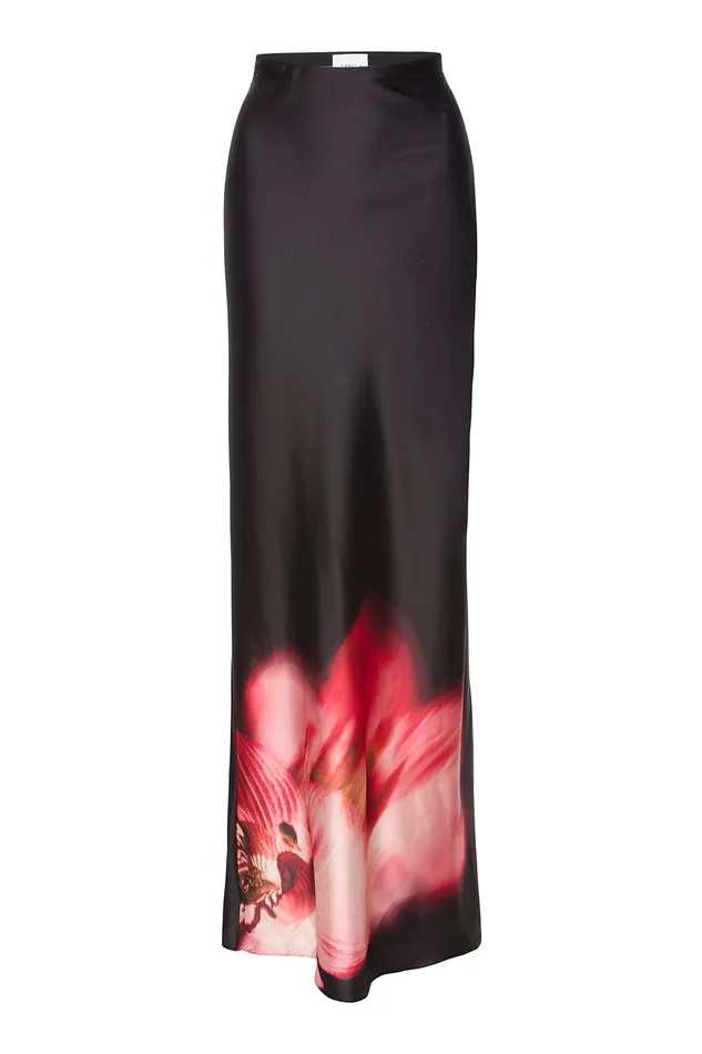Women MISA Los Angeles Matching Sets SIERRA SKIRT Midnight Orchid