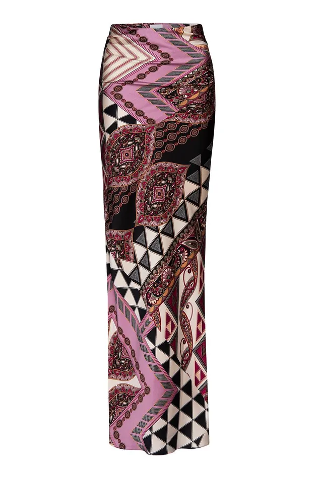 Women MISA Los Angeles Skirts and Shorts ANARAK SKIRT Leonardo Patchwork