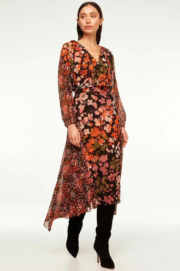 Women MISA Los Angeles Tops DEMA TOP Autumn Flora Mix