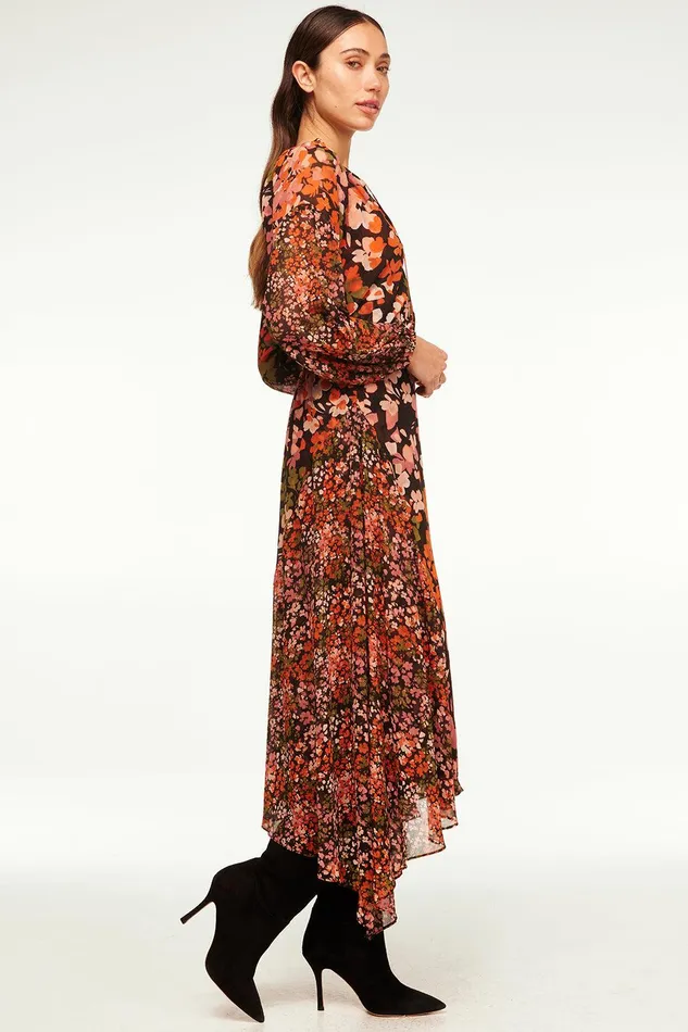 Women MISA Los Angeles Tops DEMA TOP Autumn Flora Mix