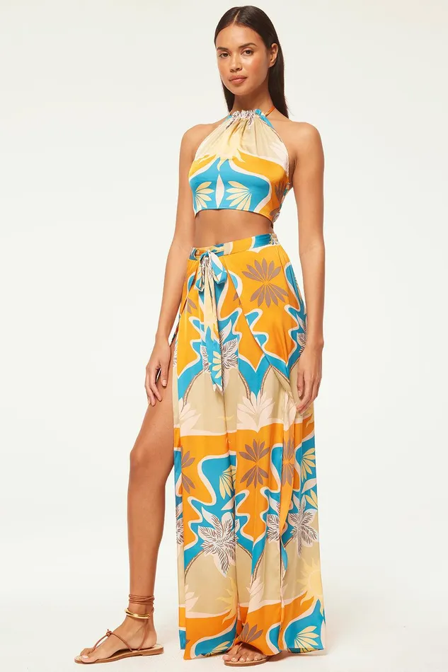 Women MISA Los Angeles Tops LUAN TOP Bain De Soleil