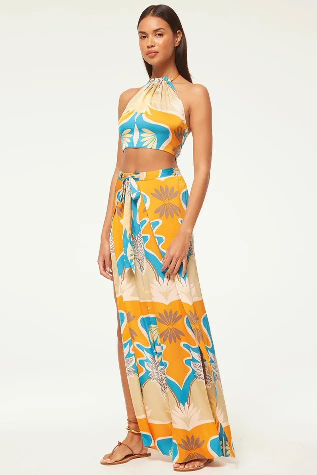 Women MISA Los Angeles Tops LUAN TOP Bain De Soleil