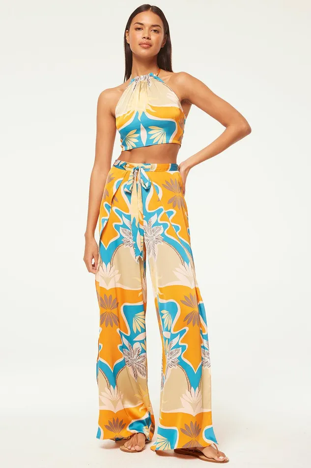 Women MISA Los Angeles Tops LUAN TOP Bain De Soleil