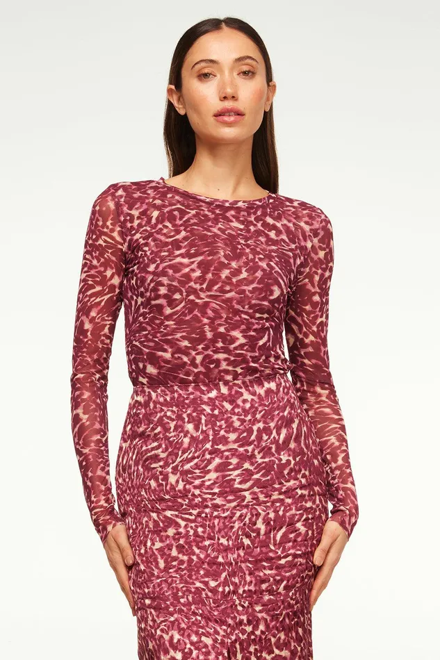 Women MISA Los Angeles Tops LULA TOP Black