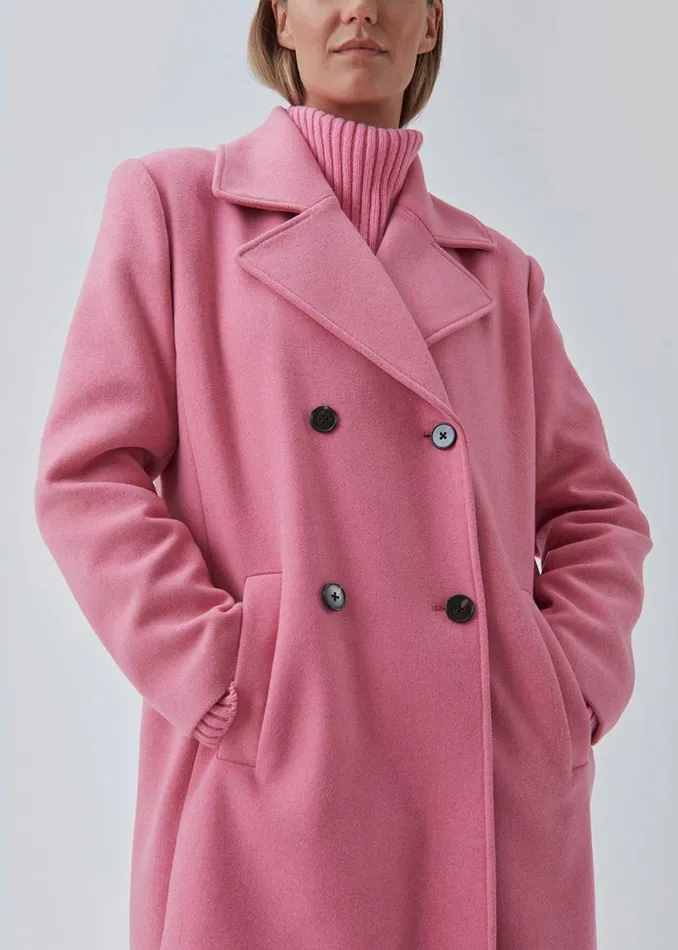 Women Modstrm Coats and Jackets BecaMD Coat Cosmos Pink