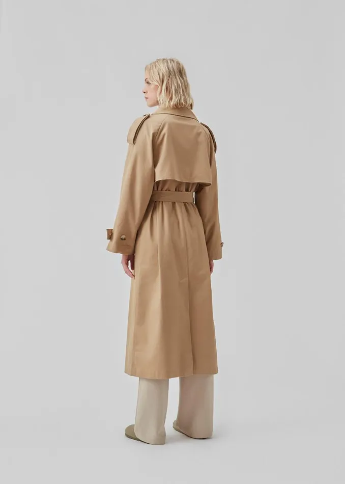 Women Modstrm Coats and Jackets BrodaMD Solid Coat Incense Women Modstrm Coats and Jackets BrodaMD Solid Coat Incense