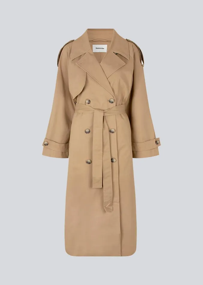 Women Modstrm Coats and Jackets BrodaMD Solid Coat Incense Women Modstrm Coats and Jackets BrodaMD Solid Coat Incense