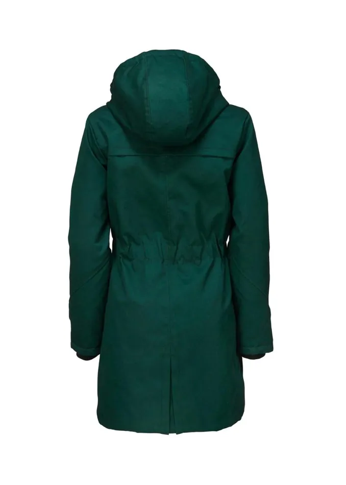 Women Modstrm Coats and Jackets Frida Bottle Green Women Modstrm Coats and Jackets Frida Bottle Green