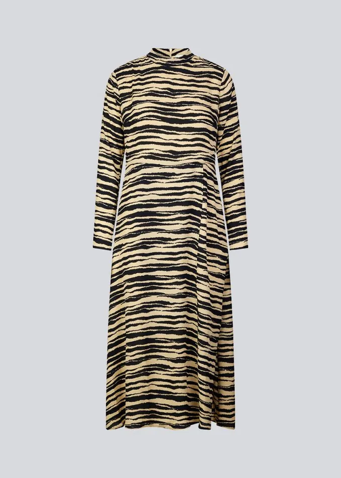 Women Modstrm Dresses BeckyMD Print Dress Moonstone Tiger Women Modstrm Dresses BeckyMD Print Dress Moonstone Tiger