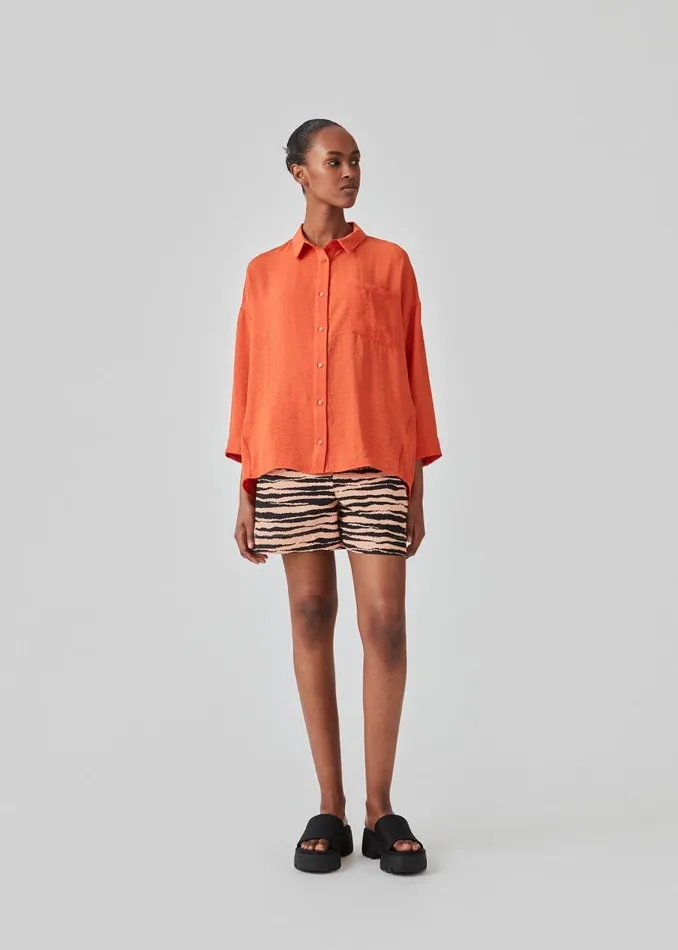 Women Modstrm Shirts Alexis Shirt Burnt Rose