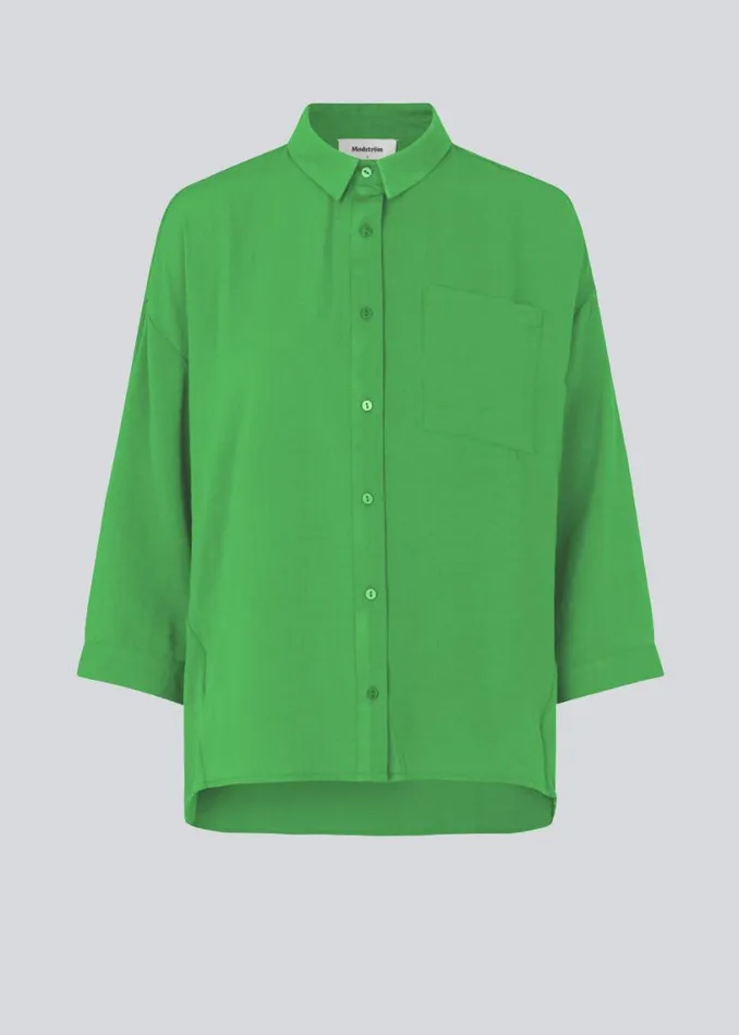 Women Modstrm Shirts Alexis Shirt Classic Green