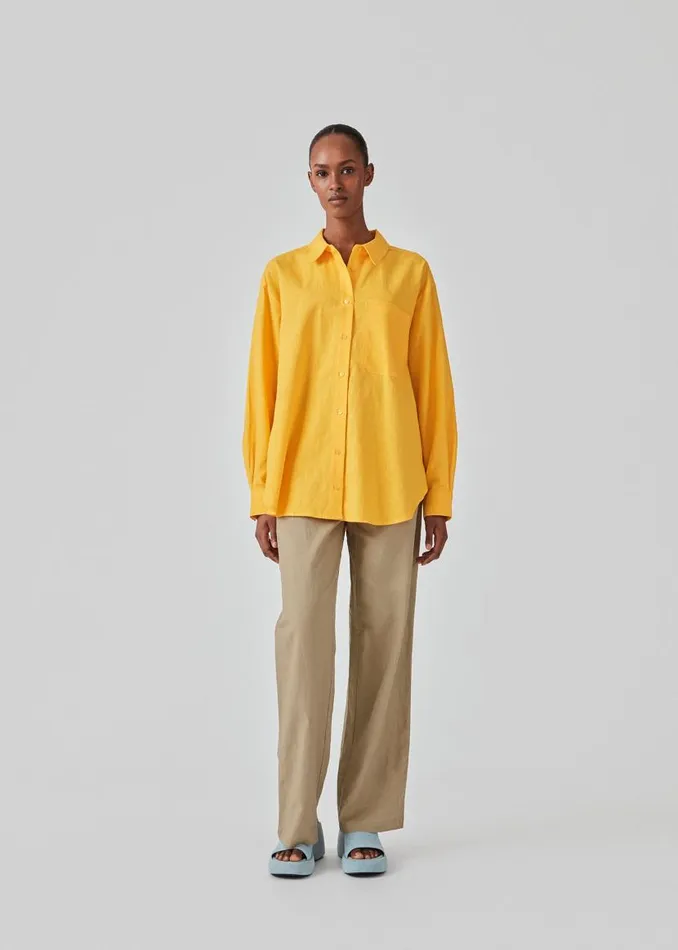Women Modstrm Shirts DarrelMD Shirt Gold Fusion