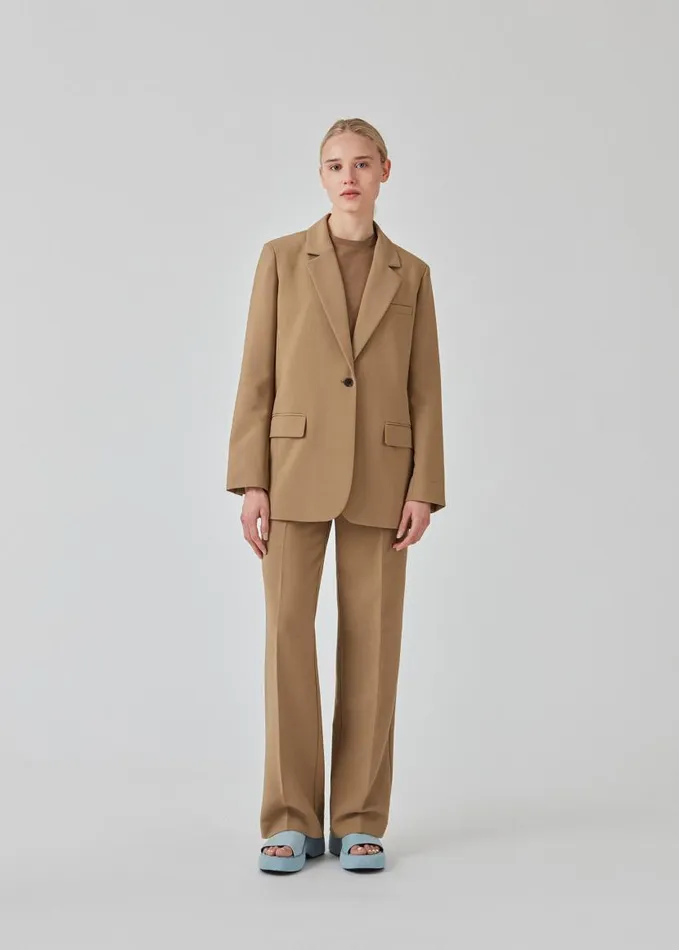 Women Modstrm Suits Gale Blazer Dune