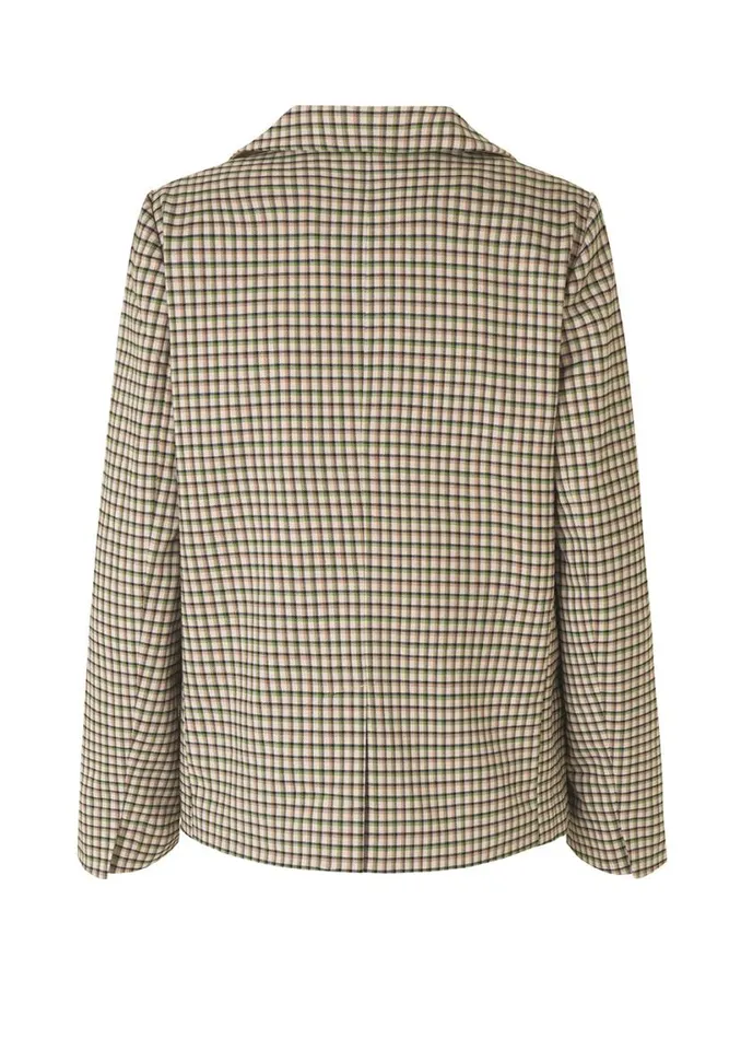 Women Modstrm Suits OsvaldMD Blazer Forest Check Women Modstrm Suits OsvaldMD Blazer Forest Check