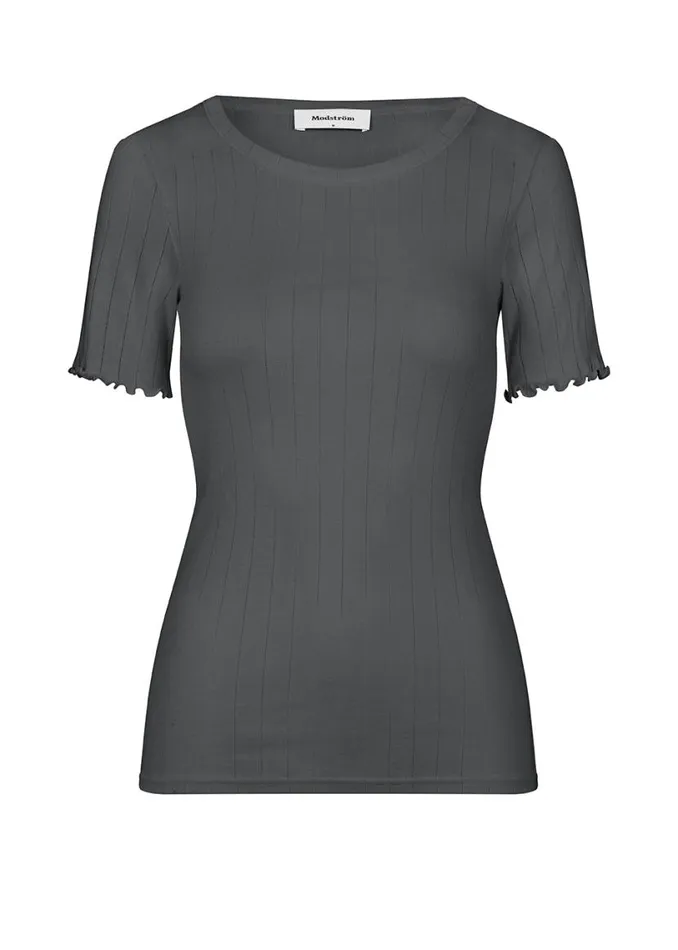 Women Modstrm TShirts Issy Tshirt Rainy Grey