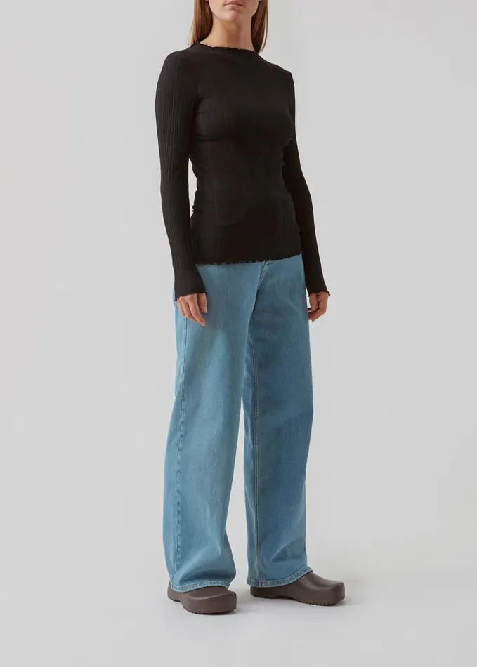 Women Modstrm Tops OasisMD Tneck Black