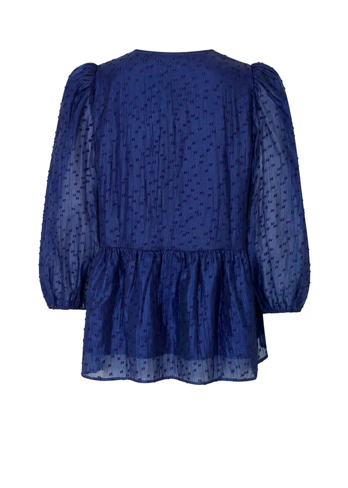 Women Modstrm Tops Tynna Top Clematis Blue Women Modstrm Tops Tynna Top Clematis Blue