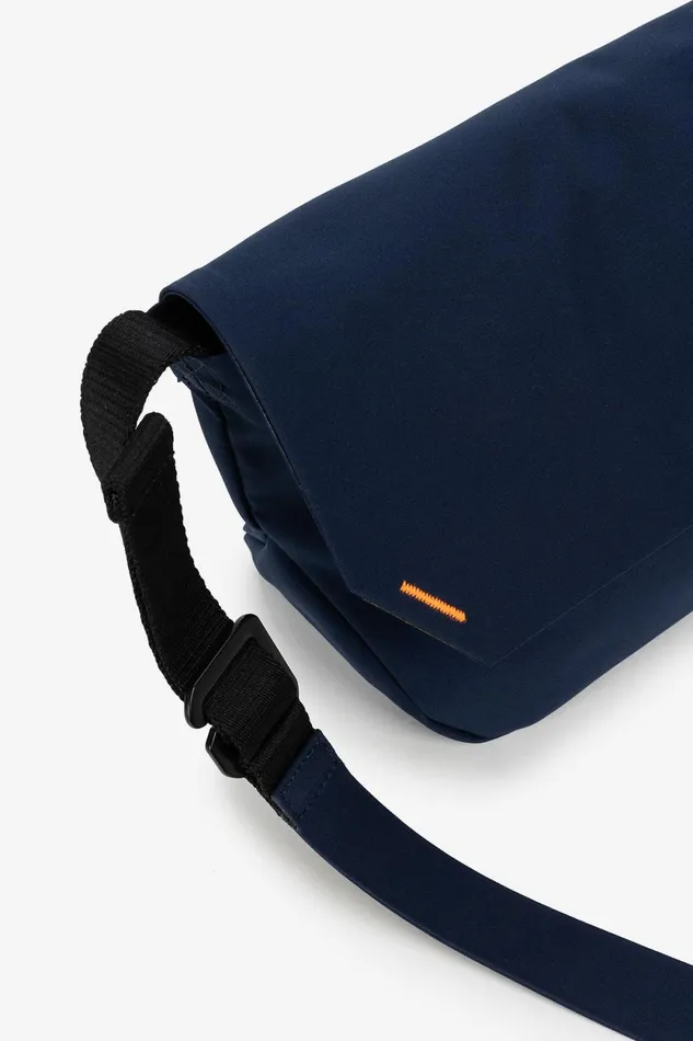 Women Navy Blue Bonded Strap Ecoalf Handbags