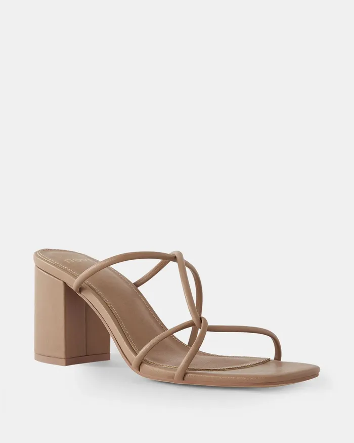 Women NIA CAMEL Mules NOVO Shoes