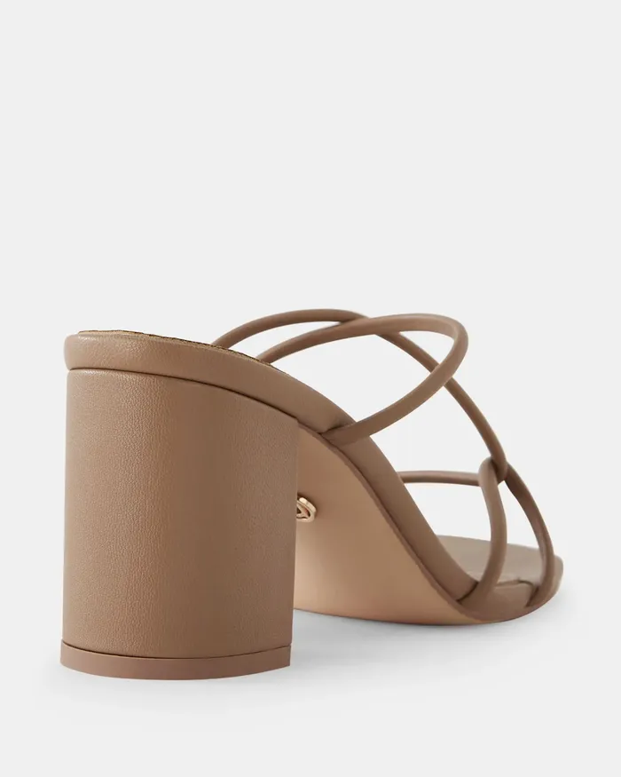 Women NIA CAMEL Mules NOVO Shoes