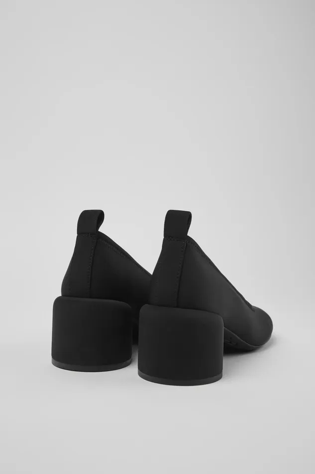 Women Niki Black Textile Ballerina Camper Formal Shoes Women Niki Black Textile Ballerina Camper Formal Shoes