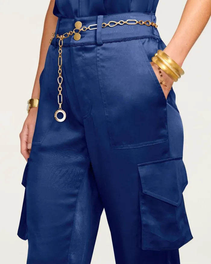 Women Norma Cargo Pant Spring Navy Ramy Brook Pants Women Norma Cargo Pant Spring Navy Ramy Brook Pants