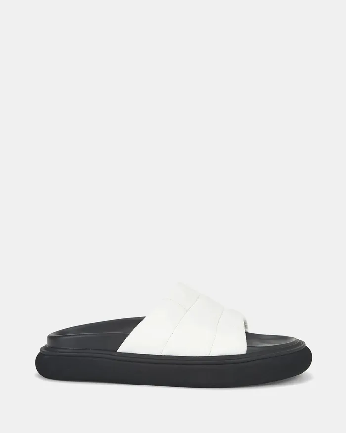 Women NOVO Shoes SYLVIO WHITE Slides