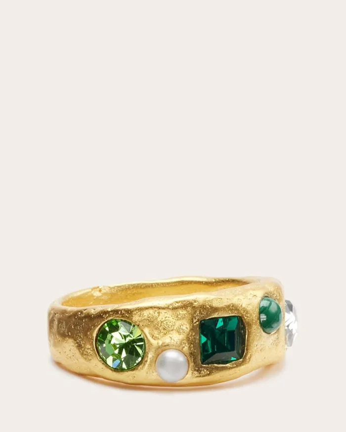 Women Nyra Stone Ring Green Ramy Brook Jewelry