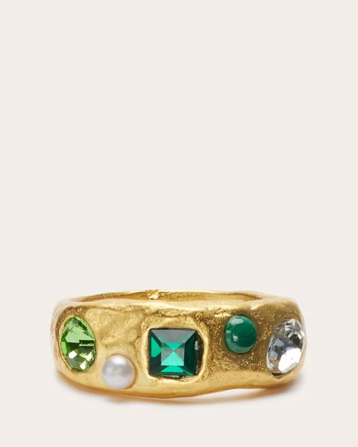 Women Nyra Stone Ring Green Ramy Brook Jewelry