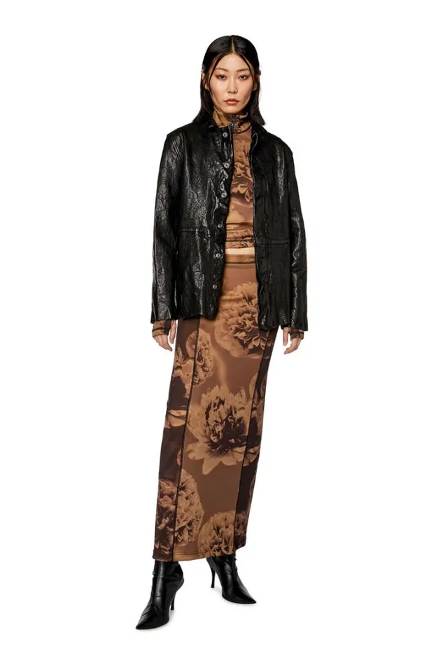 Women OClairinne Brownblack Diesel Skirts