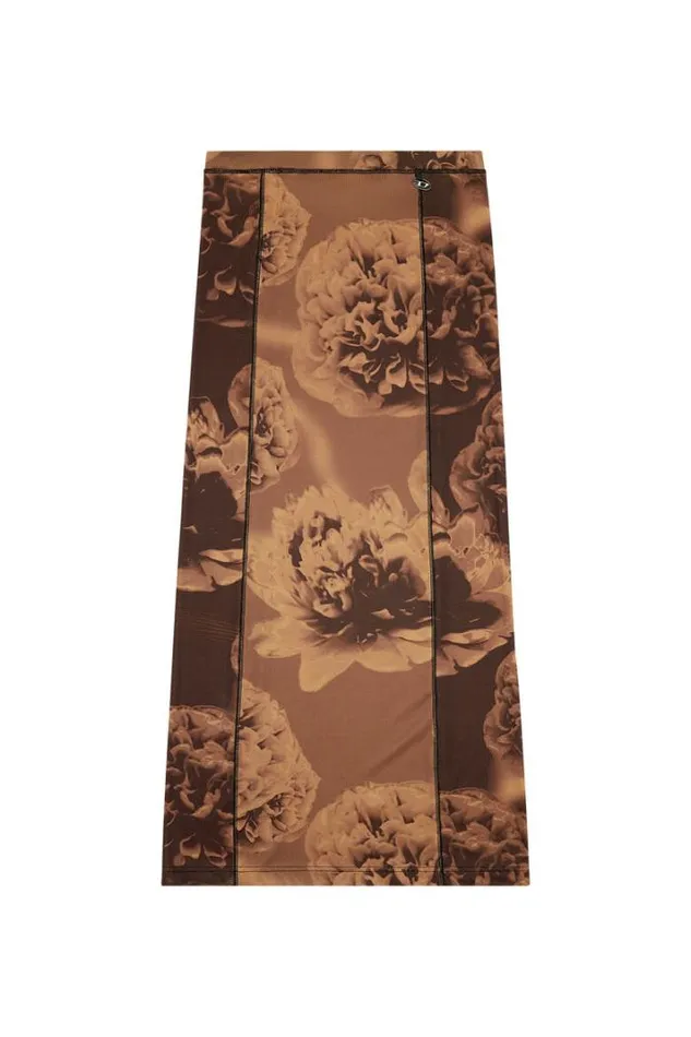 Women OClairinne Brownblack Diesel Skirts Women OClairinne Brownblack Diesel Skirts