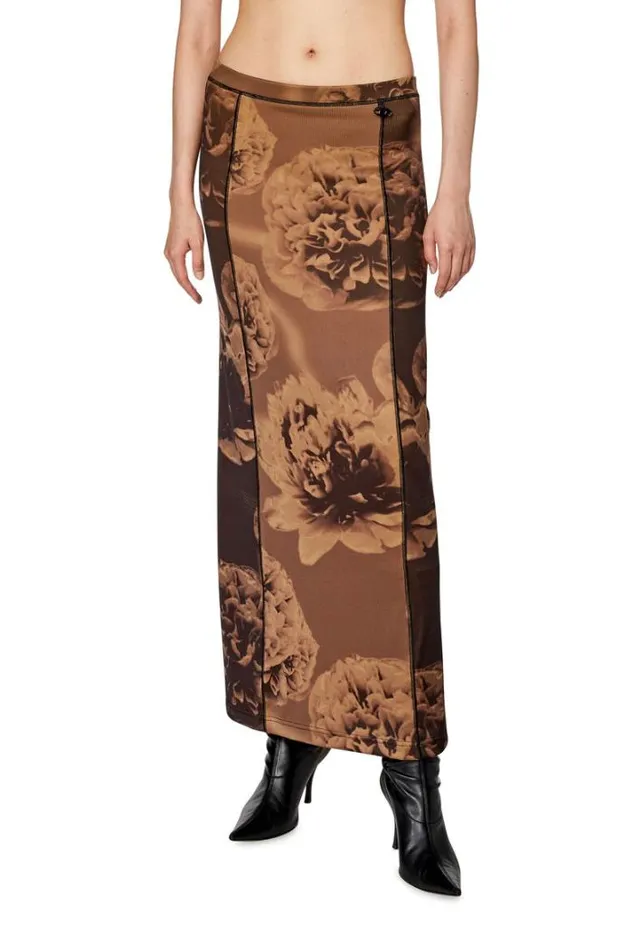 Women OClairinne Brownblack Diesel Skirts Women OClairinne Brownblack Diesel Skirts